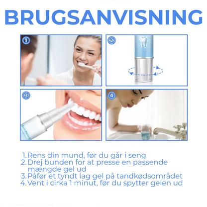 BlidGum® | Revitaliserer tilbagetrukket tandkød og hvidner gule tænder på kun 3 dage