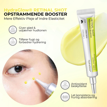 HydraGlow® | Botox & Vita-A Retinol Shot Rynkeforløftende Fastgøringscreme - Genvind ungdommelig hud nu