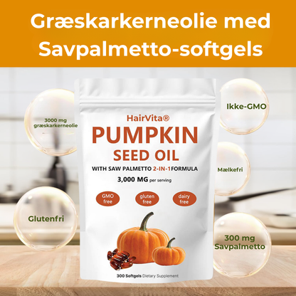 HairVita® | Græskarkerneolie-softgels