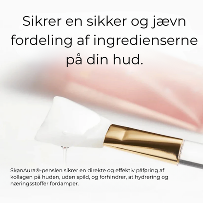 SkønAura® | Bio-Collagen Maske + Børste.