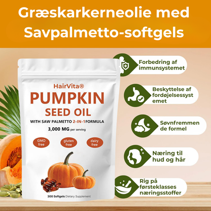 HairVita® | Græskarkerneolie-softgels