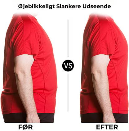 ShapeFlex® | Åbn op for din selvtillid - Men's Bodyshaper for en slankere, tonet krop!
