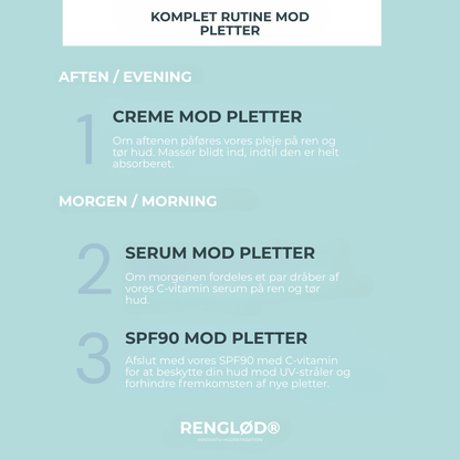 RenGlød® | Anti-Mørkeplet Creme