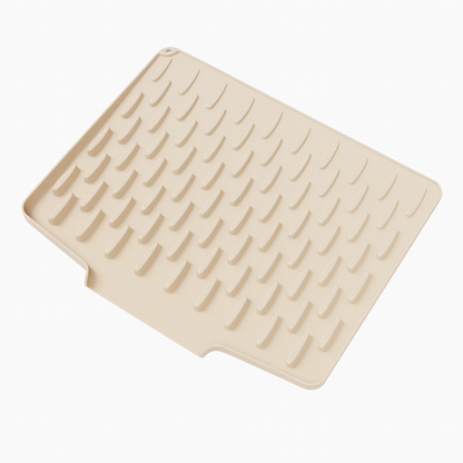 Glasklart® | Varmebeskyttelse & Hurtig Afløb – Silikone Opvaskemåtte