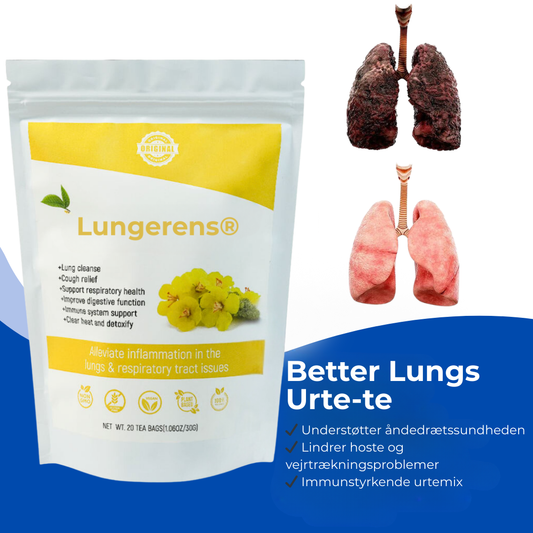 Lungerens® | fjerner 99% af lungeurenheder inden for den første uges brug