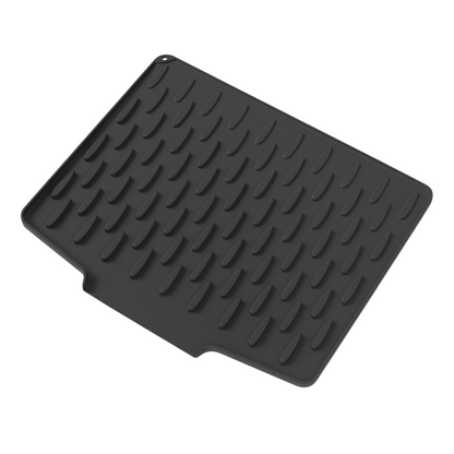 Glasklart® | Varmebeskyttelse & Hurtig Afløb – Silikone Opvaskemåtte