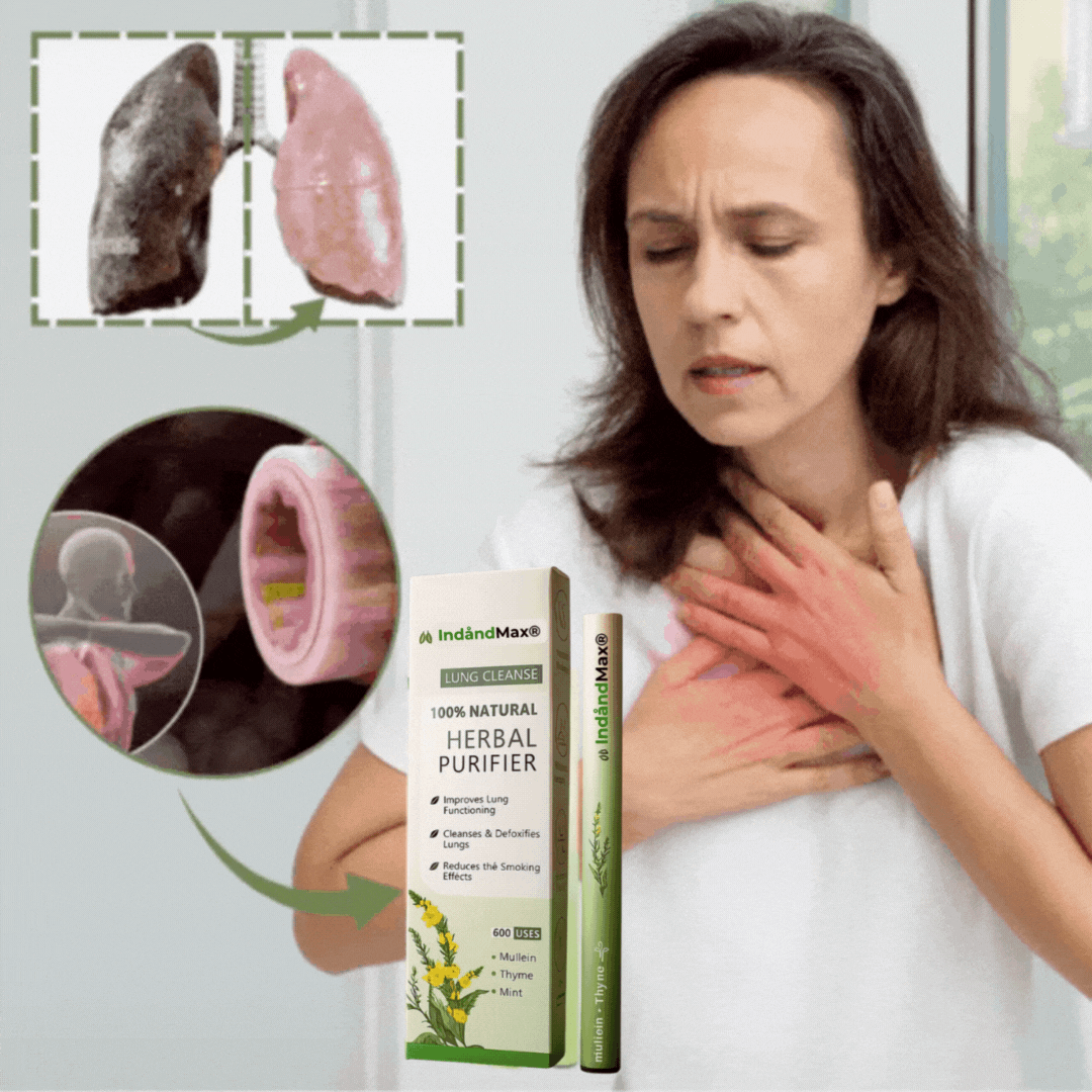 IndåndMax® | Lung Health Inhalator - Rens luftvejene og forbedr vejrtrækningen med 98 % på 7 dage!
