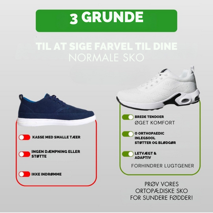 ComfyStep | Ergonomiske, smertelindrende sko