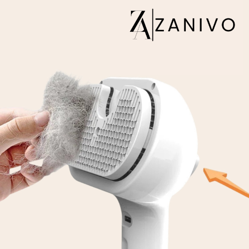 Silkepels® Steami Pro | Professionel pelsplejebørste til kæledyr