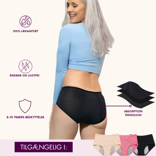 LækFri® | Lækagesikkert undertøj (3-pak)