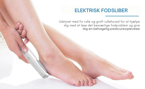 SilkSteps® | Elektrisk Eeltfjerner for Glatte, Bløde Fødder