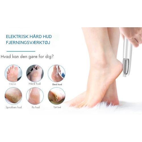 SilkSteps® | Elektrisk Eeltfjerner for Glatte, Bløde Fødder