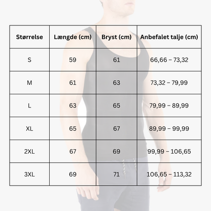 ShapeFlex® | Åbn op for din selvtillid - Men's Bodyshaper for en slankere, tonet krop!